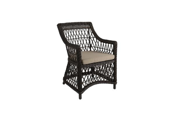 Beatrice karmstol - brun/beige dyna