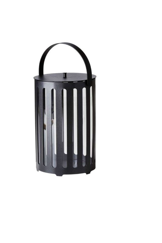 Lighttube lykta stor rund - lava grey