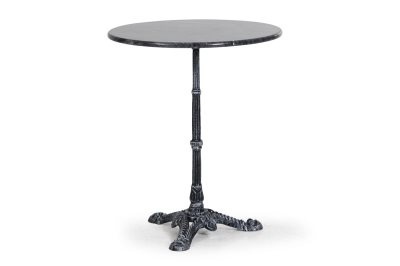 Loire marmorbord Ø 60 H72 cm - svart