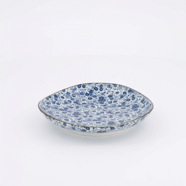 Yamahida Aizome Kobana fat 16,3 cm - blue