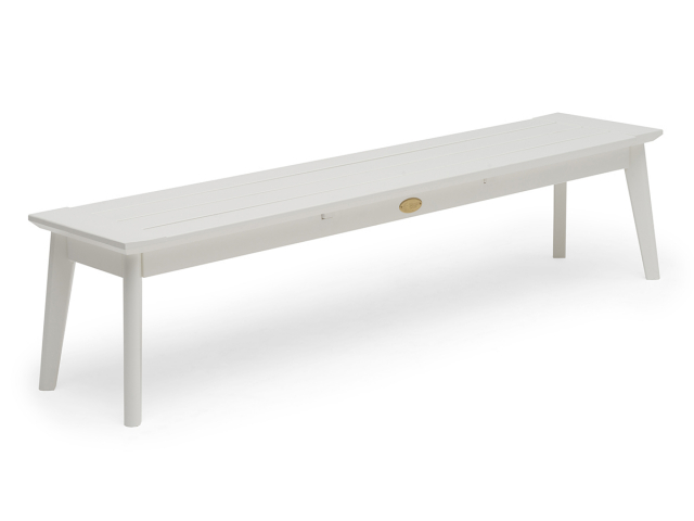 Stoltö bänk - vit