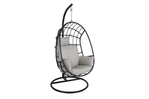 Palo hänggunga - svart/grå dyna