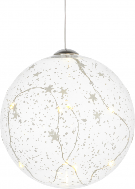 Romantic LED-kula - vit