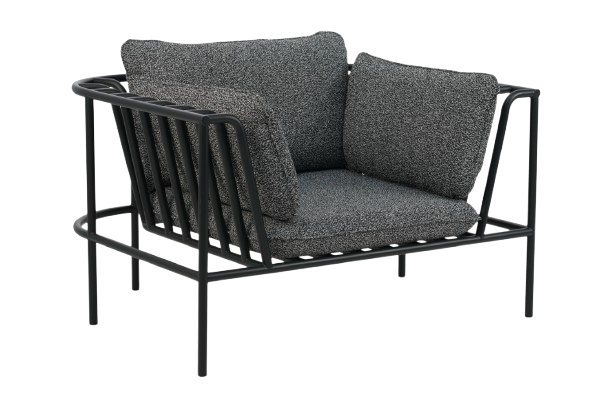 Collier fåtölj - svart/teddy ant dyna