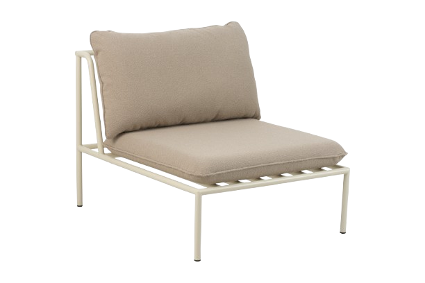 Collier mittdel - pearl white/teddy beige dyna