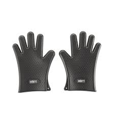 Grillhandskar i Silikon - black