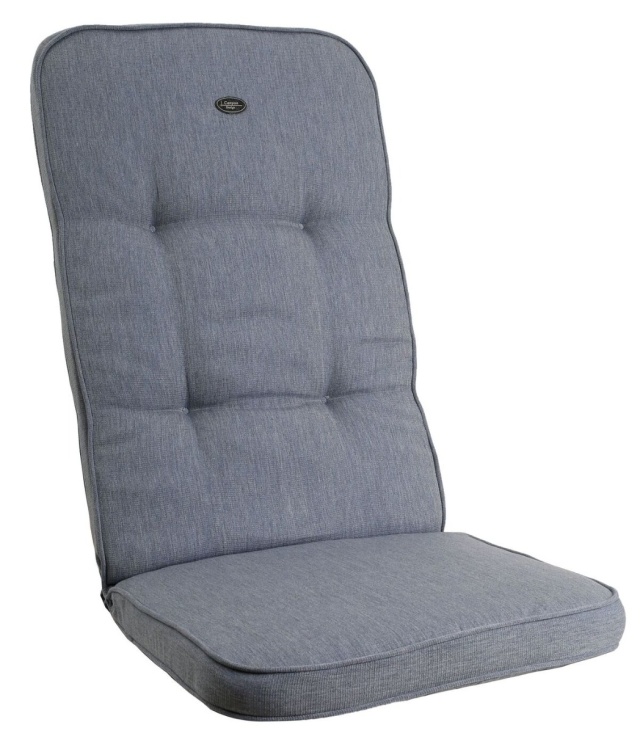 Positionsdyna Canyon Soft, boxsydd - denimblå struktur