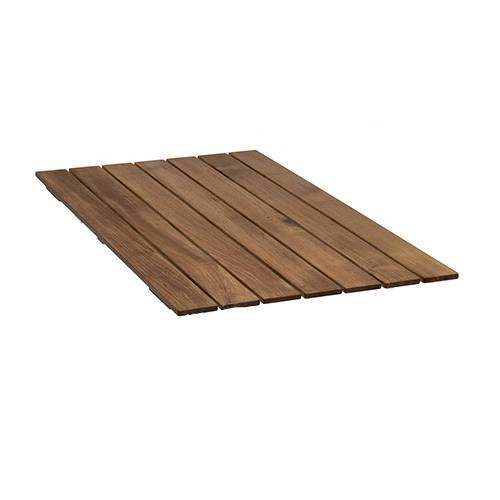 Bordsskiva 120x70 cm - obehandlad teak