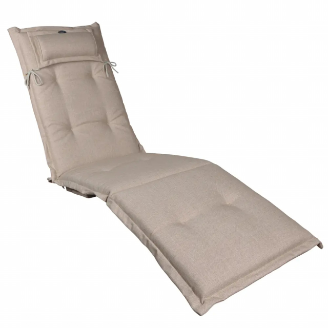 Däckstolsdyna Canyon 2.0, nackkudde - ecru