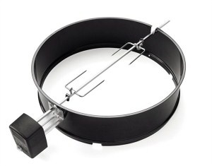 Rotisseri - 57 cm kolgrill - stainless steel