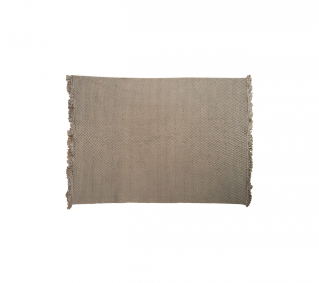 Knit matta 240x170 cm - dark sand