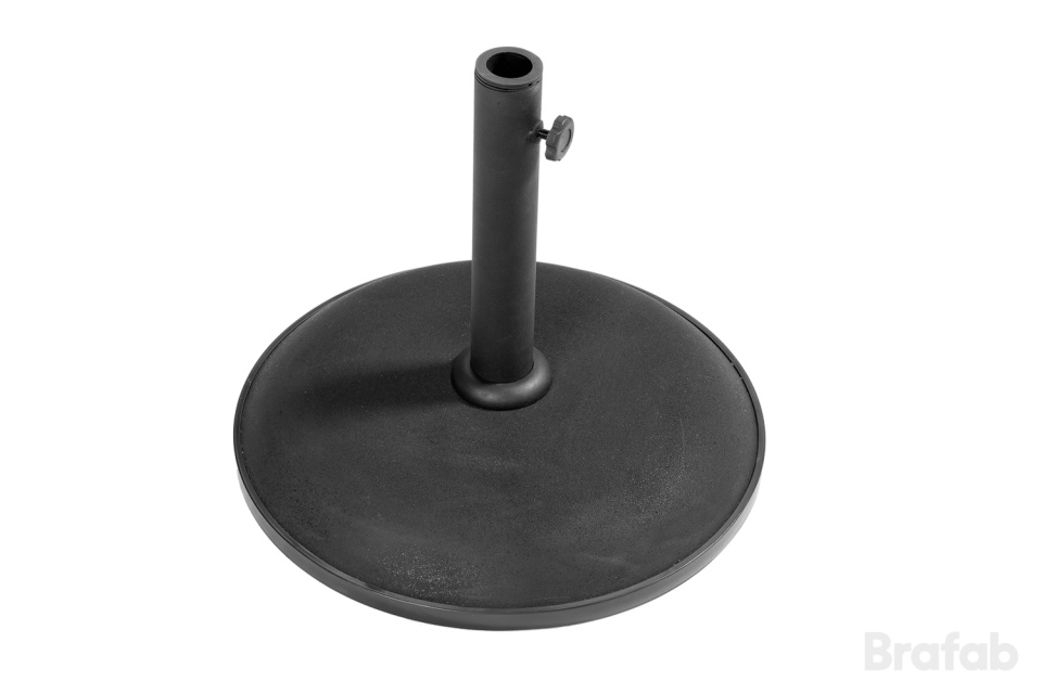 Brage parasollfot 15 kg - svart