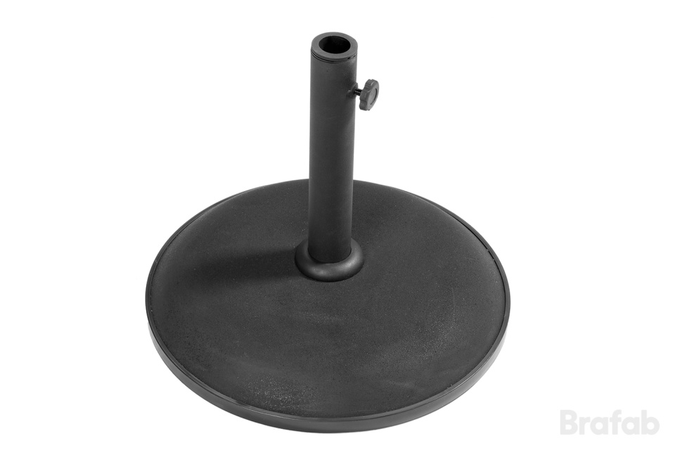 Brage parasollfot 35 kg - svart