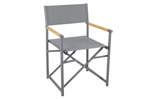 Zand karmstol - teak/antracit
