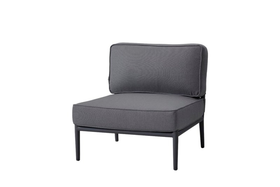 Conic mittdel modulsoffa - grey