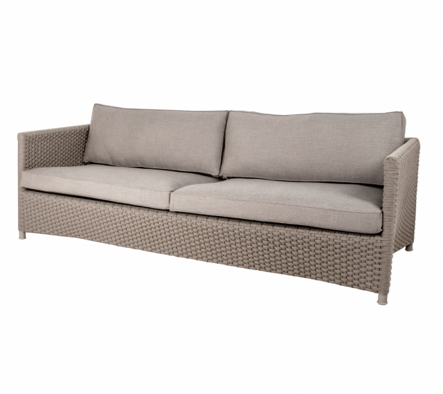 Diamond 3-sits soffa - taupe