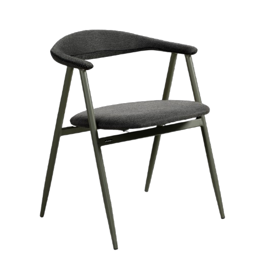 Boi karmstol - nordic green/black barley