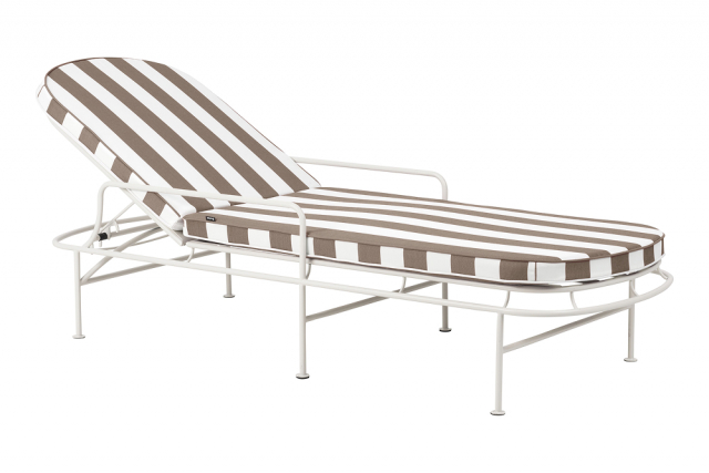 Arts vilsäng - soft white/beige stripes