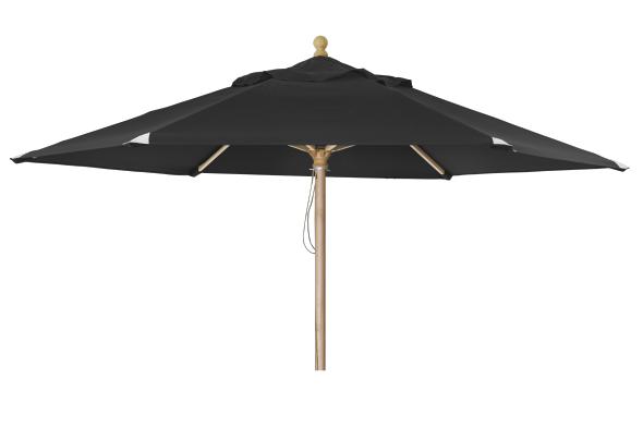 Reggio träparasoll 3m - svart