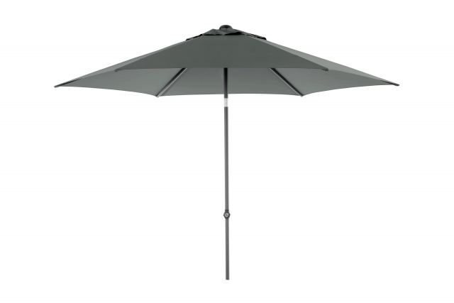 Poppi push-up parasoll Ø 3 m - antracit/grey