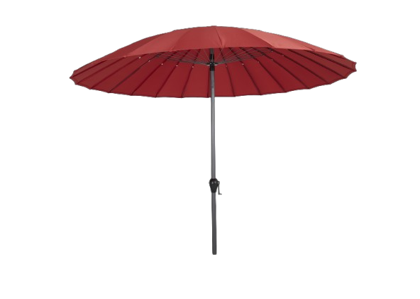 Shanghai parasoll, tiltbar Ø 2,7 m - red