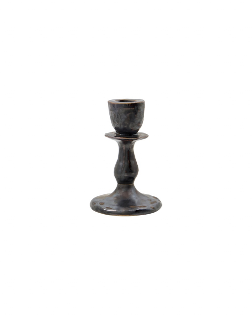 Lucca ljusstake, H12 cm - black
