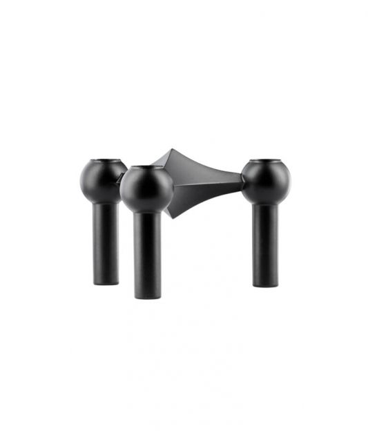 STOFF Nagel ljusstake - black