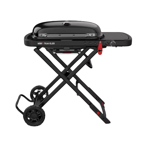 Weber Traveler Stealth Gasolgrill - black