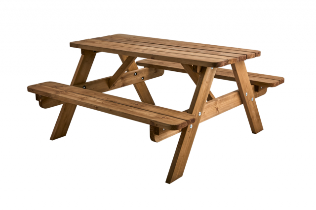Resmo picnic-set, barn - brun furu