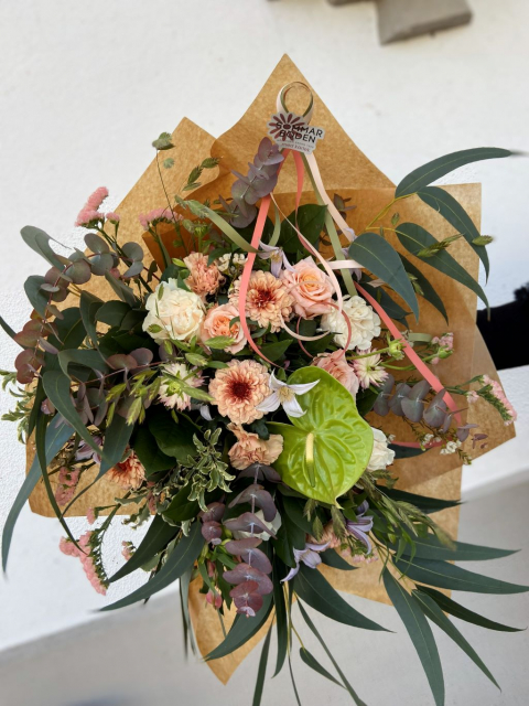 Alla hjärtans dag bukett, lyx - Gratis bud!