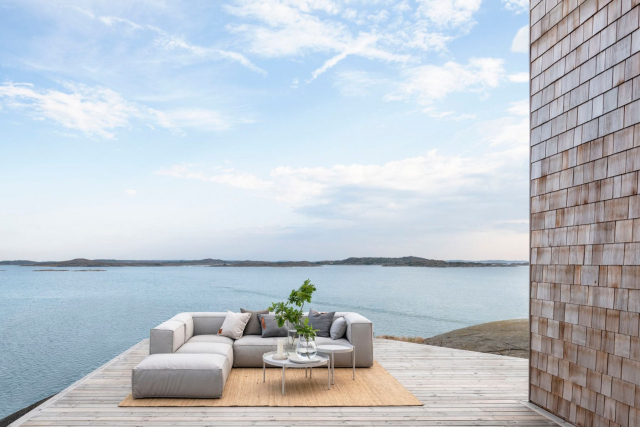 Asker loungegrupp, light grey - Bygg själv