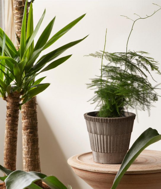 Atlas kruka raw, flera storlekar - grey