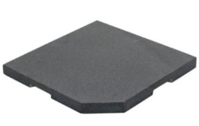 Altea parasollfotsvikt 25 kg - granit svart