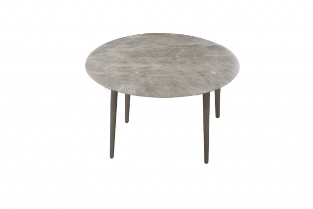 Gloria matbord Ø120 cm - taupe