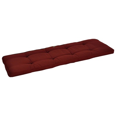 Bänkdyna Canyon 120 cm - bordeaux struktur