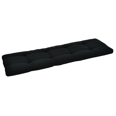 Bänkdyna Canyon 150 cm - svart struktur