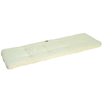 Bänkdyna Canyon 150 cm - offwhite struktur