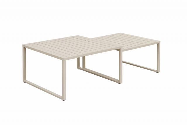 Lenny soffbord, 2-pack - khaki