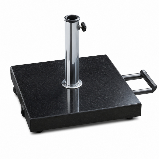 Alicante parasollfot 40 kg - granit svart