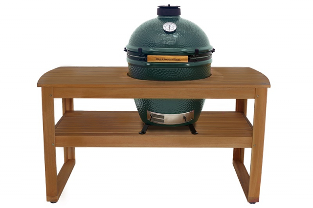 Eucalyptus Table L / bord med hål för grillen