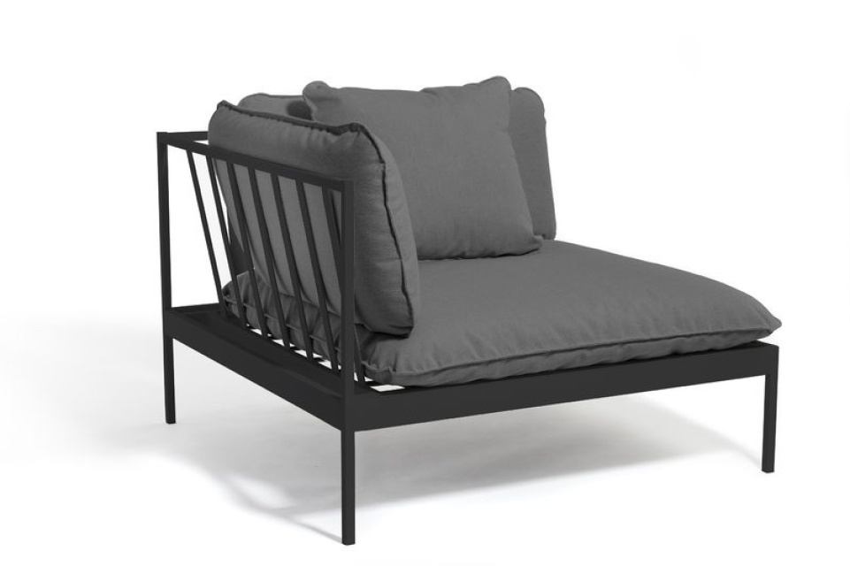 Bönan lounge avslut/hörn - dark grey/dark grey Sling