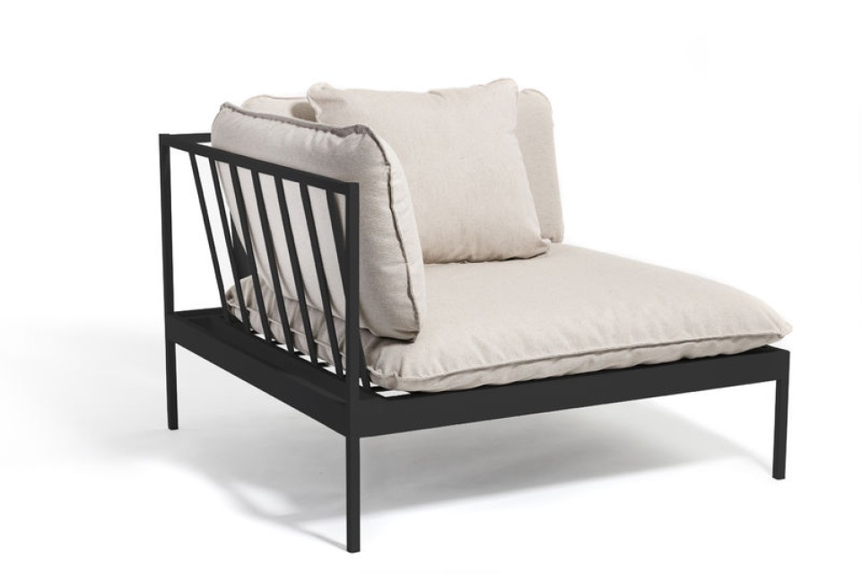 Bönan lounge avslut/hörn - dark grey/light grey Ash