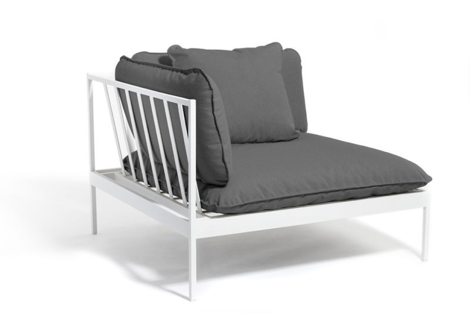 Bönan lounge avslut/hörn - light grey/dark grey Sling