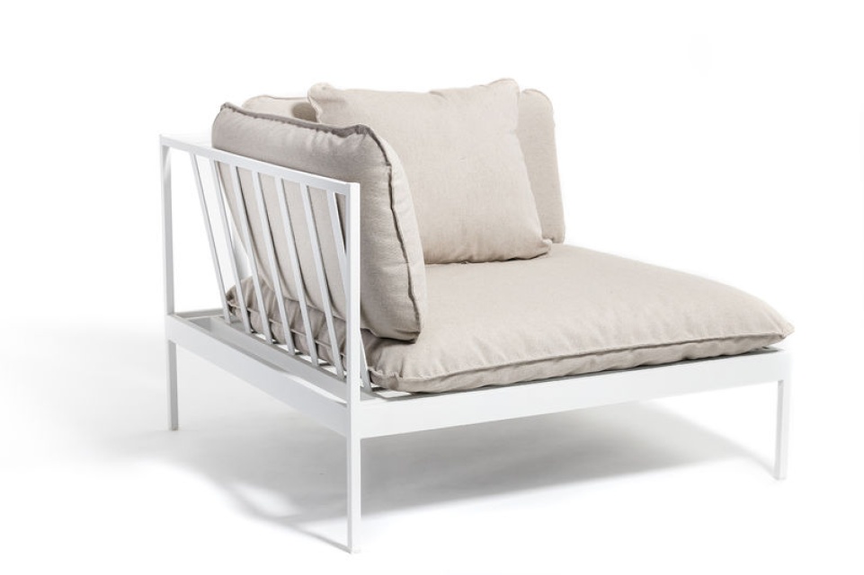 Bönan lounge avslut/hörn - light grey/light grey Ash