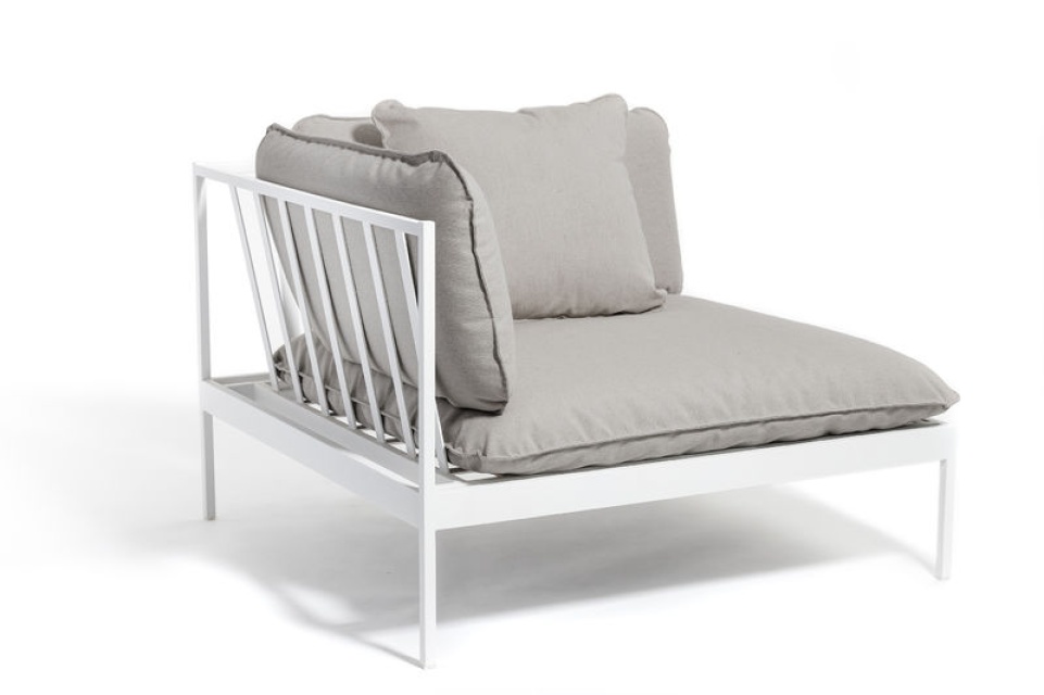 Bönan lounge avslut/hörn - light grey/light grey Sling