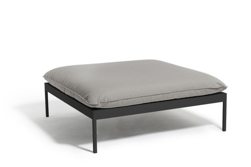 Bönan lounge ottoman/pall - dark grey/light grey Sling
