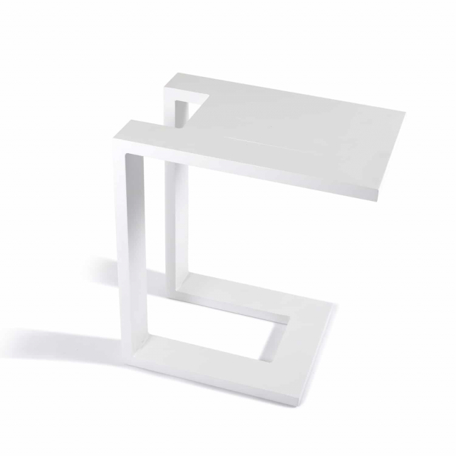 Bite sidobord 32x48 H53 cm - vit