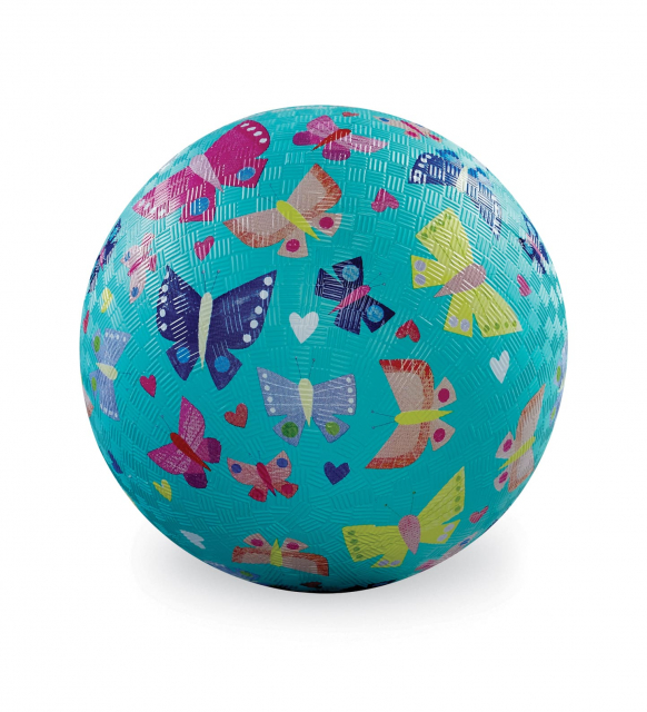 Playground boll Ø 13 cm - butterfly rainbow