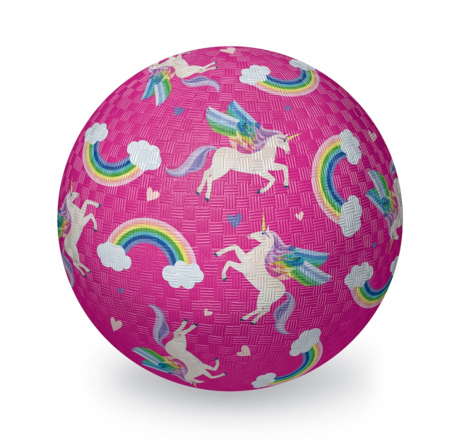 Playground boll Ø 13 cm - unicorn rainbow