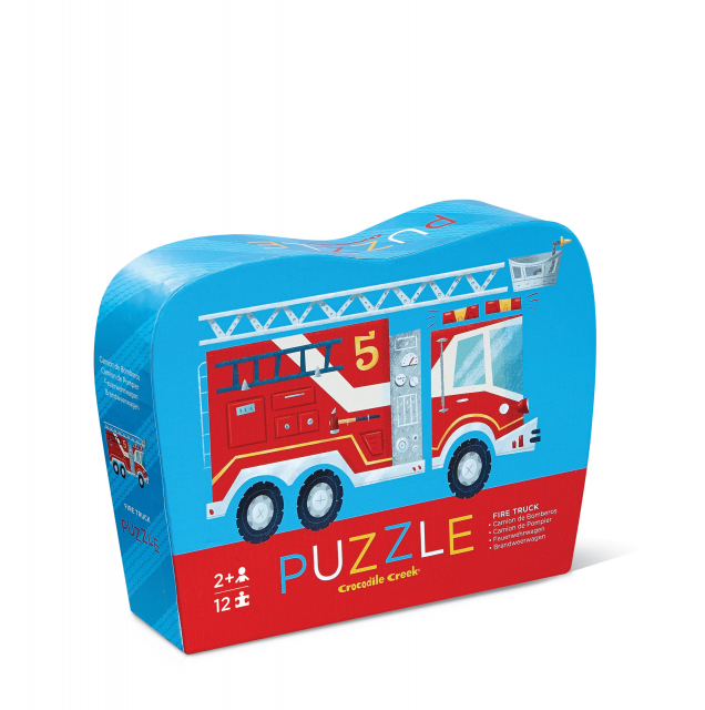 Fire Truck mini-pussel, 12 bitar